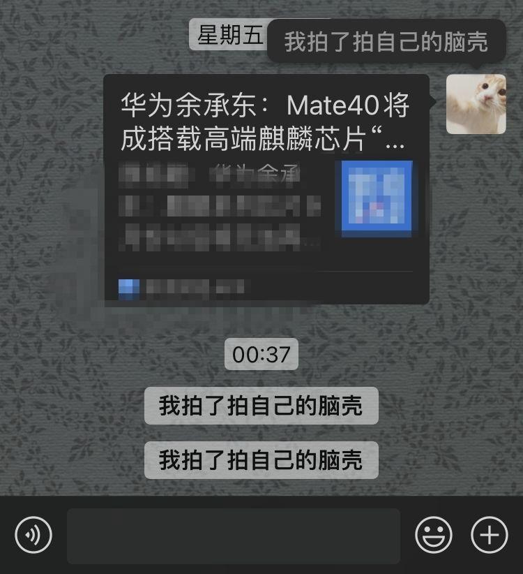 微信iOS版 7.0.15正式版更新：消息操作界面改变，拍一拍气泡提醒（电商小程序运营）