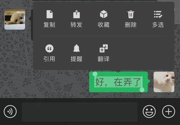 微信iOS版 7.0.15正式版更新：消息操作界面改变，拍一拍气泡提醒（电商小程序运营）