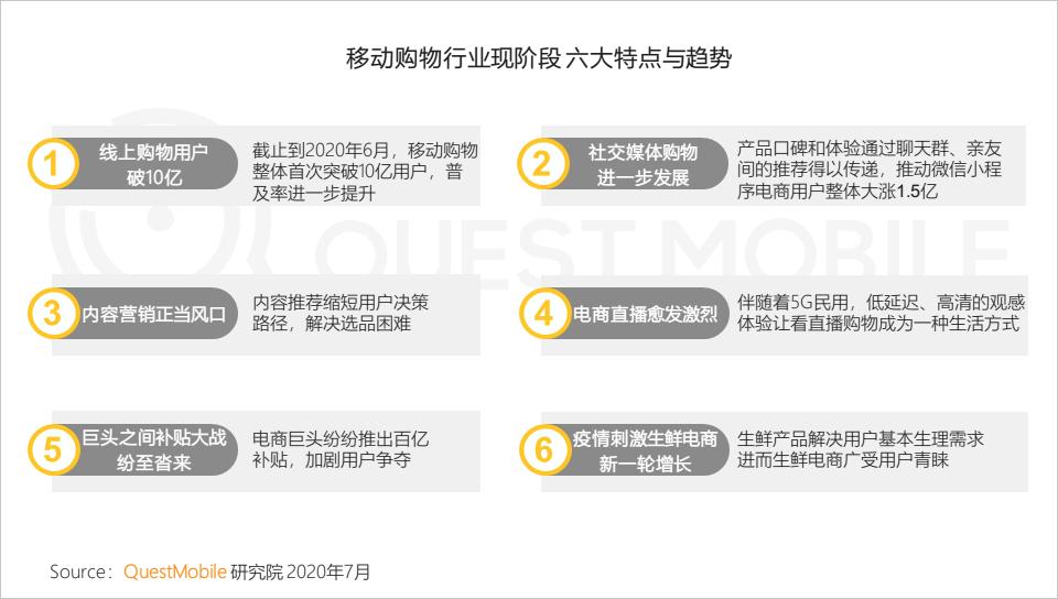 QuestMobile中国移动互联网2020半年大报告（小程序商城运营方案）