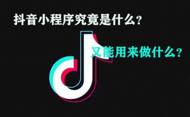 抖音小程序究竟是什么？又能用来做什么？图片1