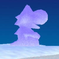 N64弗拉普雪地(N64 Frappe Snowland)——欧美马里奥卡丁车十大花杯课程