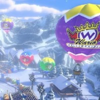 瓦里奥·达什瓦登山(Wii U Mount Wariodarthvadern)——欧美马里奥卡丁车十大明星杯课程