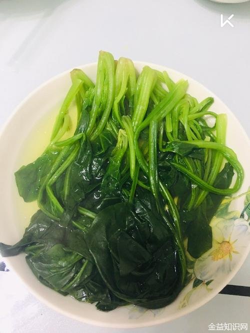 水煮菠菜的功效与作用