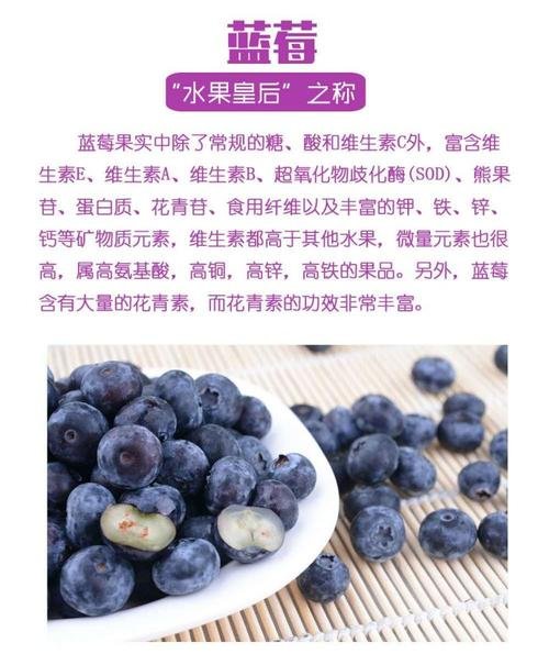 蓝莓果干的功效与作用