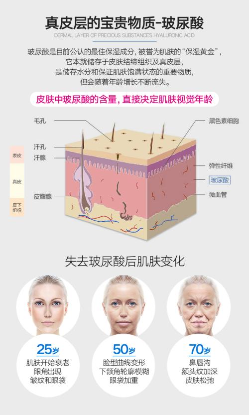 玻尿酸的作用与功效