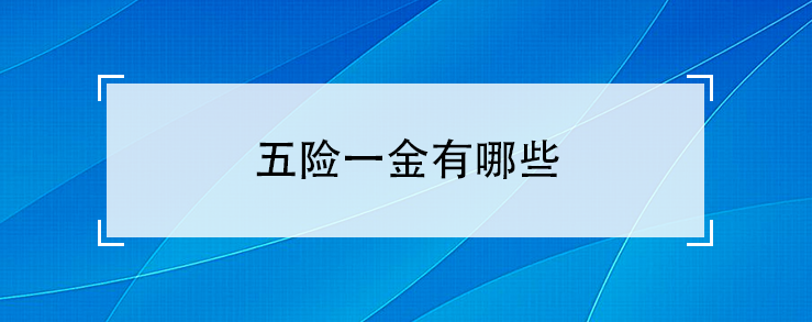 五险一金有哪些（五险一金指什么）