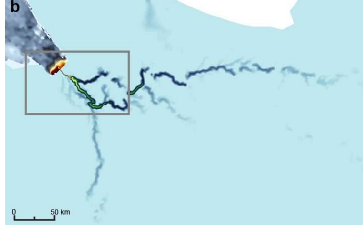 南极冰盖下比泰晤士河更长的河流可能会影响冰层流失